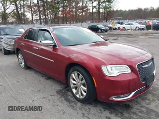 2017 Chrysler 300 with VIN 2C3CCAKG4HH604148, listed as a IAAI auction lot 38890500 with 1 mi miles. Bid and sale history available at carsss.com. Image 1.