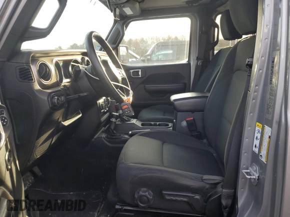 2018 Jeep Wrangler Unlimited Sport z VIN 1C4HJXDN0JW302837, wystawiony jako Copart lot #46253145 z przebiegiem 62 256 mil mil oraz Szkoda całkowita • Salvage title. Historia ofert i sprzedaży dostępna na DreamBid. Obrazek 7.