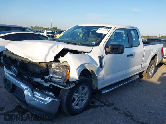 2022 Ford F-150 XL with VIN 1FTEX1C50NFB22148, listed as a IAAI auction lot 42236734 with 40,173 mi miles and . Bid and sale history available at DreamBid. Image 17.