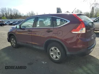 2013 Honda CR-V LX with VIN 5J6RM4H38DL032078, listed as a Copart auction lot 52048005 with 182,421 mi miles and Salvage Title. Bid and sale history available at DreamBid. Image 2.