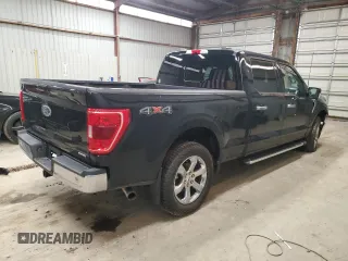 2022 Ford F-150 XL with VIN 1FTFW1E8XNKD98360, listed as a Copart auction lot 52125665 with 53,223 mi miles and Salvage Title. Bid and sale history available at DreamBid. Image 3.