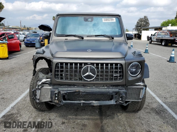 2021 Mercedes-Benz G 63 AMG with VIN W1NYC7HJ8MX392764, listed as a Copart auction lot 55893784 with 33,008 mi miles and . Bid and sale history available at DreamBid. Image 5.