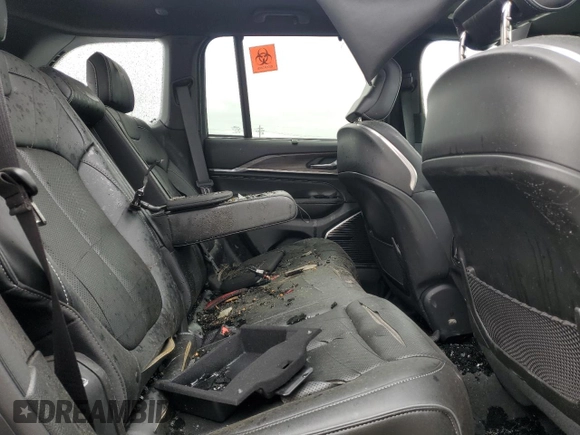 2022 Jeep Grand Cherokee Overland with VIN 1C4RJYD65N8716340, listed as a Copart auction lot 53912675 with Not provided miles and Salvage title. Bid and sale history available at DreamBid. Image 11.