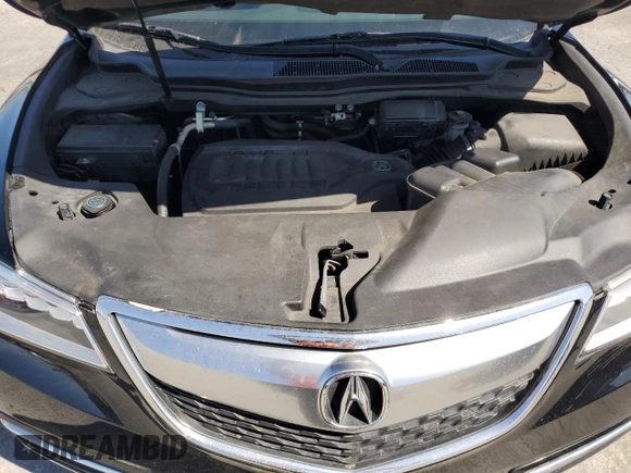 2014 Acura MDX Technology with VIN 5FRYD3H4XEB010641, listed as a Copart auction lot 59573205 with 135,968 mi miles and Salvage title. Bid and sale history available at DreamBid. Image 12.