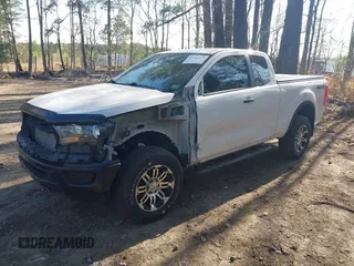 2020 Ford Ranger XL with VIN 1FTER1FH4LLA24075, listed as a IAAI auction lot 41902919 with 76,160 mi miles. Bid and sale history available at carsss.com. Image 2.