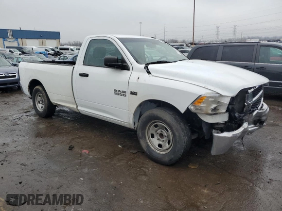 2017 Ram 1500 Tradesman with VIN 3C6JR6DGXHG504669, listed as a Copart auction lot 43738545 with 151,853 mi miles and Clean title. Bid and sale history available at DreamBid. Image 4.