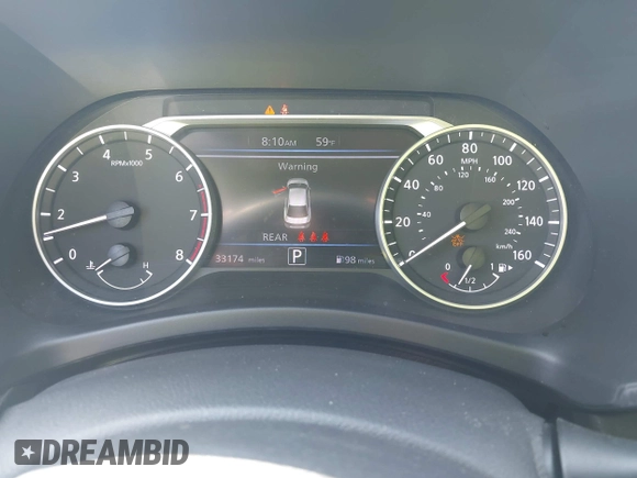 2021 Nissan Sentra SR with VIN 3N1AB8DV7MY288973, listed as a IAAI auction lot 41918925 with 33,174 mi miles and . Bid and sale history available at DreamBid. Image 7.