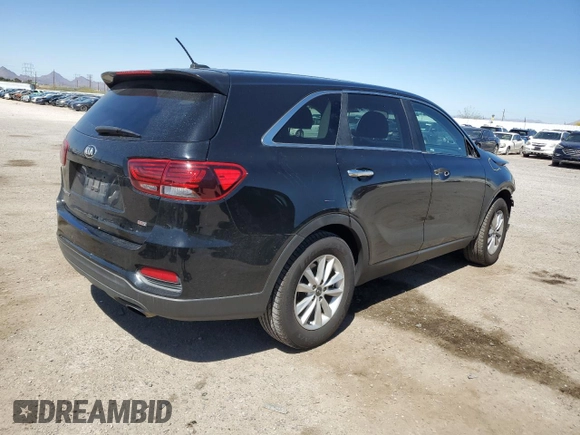 2019 Kia Sorento LX with VIN 5XYPG4A33KG582537, listed as a Copart auction lot 50652255 with 85,524 mi miles and Salvage Title. Bid and sale history available at carsss.com. Image 3.