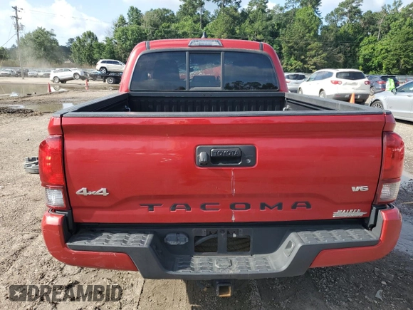 2022 Toyota Tacoma SR with VIN 3TMCZ5AN8NM482621, listed as a Copart auction lot 60441695 with 85,727 mi miles and Salvage title. Bid and sale history available at DreamBid. Image 6.