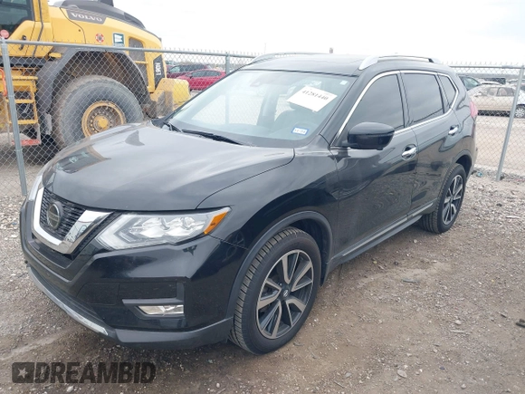 2020 Nissan Rogue S with VIN 5N1AT2MV2LC707998, listed as a IAAI auction lot 41281440 with 50,035 mi miles and . Bid and sale history available at DreamBid. Image 2.