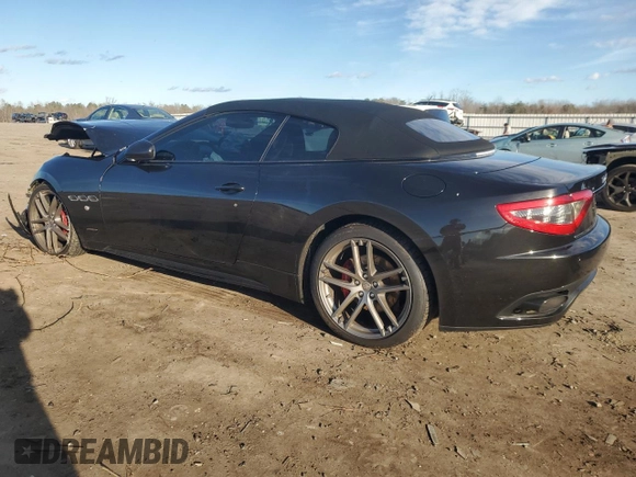 2015 Maserati GranTurismo Sport with VIN ZAM45VMA5F0129195, listed as a Copart auction lot 86961794 with 43,851 mi miles and Salvage title. Bid and sale history available at DreamBid. Image 2.