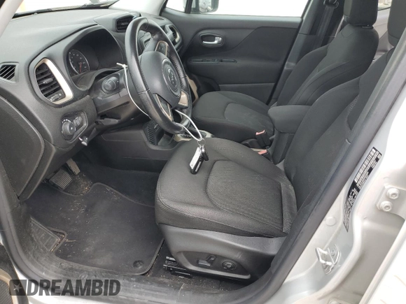2016 Jeep Renegade Latitude with VIN ZACCJABT6GPD98083, listed as a Copart auction lot 54763035 with 65,921 mi miles and Salvage Title. Bid and sale history available at DreamBid. Image 7.