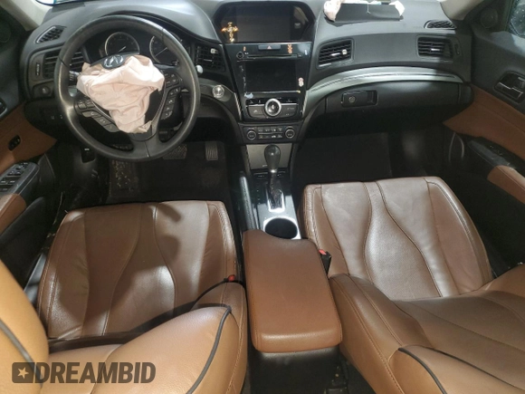 2019 Acura ILX Premium with VIN 19UDE2F77KA007979, listed as a Copart auction lot 57362435 with 90,607 mi miles and Salvage title. Bid and sale history available at DreamBid. Image 8.