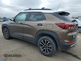 2021 Chevrolet TrailBlazer ACTIV with VIN KL79MVSL0MB077362, listed as a Copart auction lot 51917294 with 69,745 mi miles and Salvage Title. Bid and sale history available at DreamBid. Image 2.