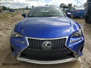 2015 Lexus RC 350 with VIN JTHHE5BC6F5006565, listed as a Copart auction lot 74173904 with 0 mi miles and Salvage Title. Bid and sale history available at carsss.com. Image 5.