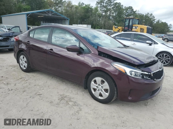 2018 Kia Forte LX with VIN 3KPFK4A78JE259190, listed as a Copart auction lot 51579425 with 65,969 mi miles and Salvage Title. Bid and sale history available at carsss.com. Image 4.