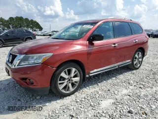 2015 Nissan Pathfinder S with VIN 5N1AR2MN0FC679282, listed as a Copart auction lot 64091305 with 54,143 mi miles and Clean title. Bid and sale history available at DreamBid. Image 1.