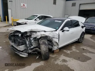 2021 Genesis G80 2.5T z VIN KMTGB4SC6MU067144, wystawiony jako Copart lot #51370875 z przebiegiem Nie podano mil oraz Szkody całkowita. Historia ofert i sprzedaży dostępna na DreamBid. Obrazek 1.