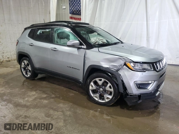 2021 Jeep Compass Limited z VIN 3C4NJCCB4MT605150, wystawiony jako Copart lot #63331525 z przebiegiem 57 791 mil mil oraz Szkoda całkowita • Salvage title. Historia ofert i sprzedaży dostępna na DreamBid. Obrazek 4.
