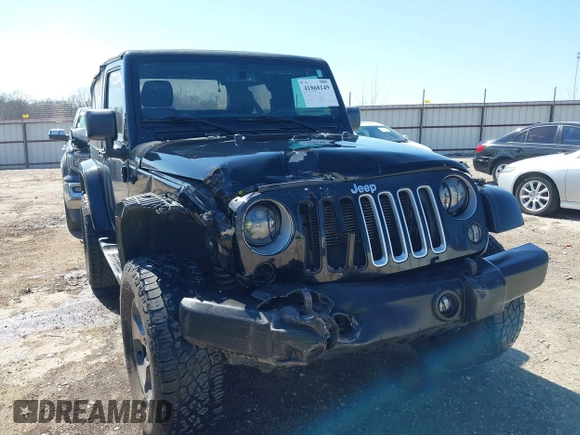 2016 Jeep Wrangler Sahara with VIN 1C4AJWBG0GL174481, listed as a IAAI auction lot 41868149 with 59,300 mi miles and . Bid and sale history available at DreamBid. Image 6.