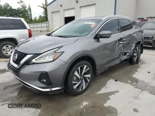 2022 Nissan Murano SL z VIN 5N1AZ2CJ7NC111642, wystawiony jako Copart lot #55221775 z przebiegiem 119 754 mil mil oraz Szkoda całkowita • Salvage title. Historia ofert i sprzedaży dostępna na DreamBid. Obrazek 1.