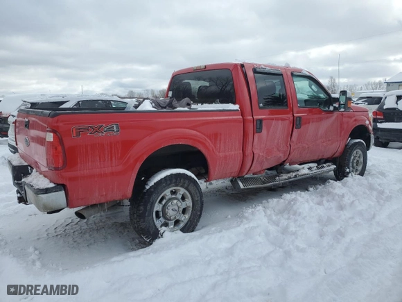 2012 Ford Super Duty F-250 SRW XL with VIN 1FT7W2B64CEA02027, listed as a Copart auction lot 44212295 with 191,295 mi miles and Salvage Title. Bid and sale history available at carsss.com. Image 3.