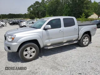 2013 Toyota Tacoma with VIN 5TFLU4ENXDX073886, listed as a Copart auction lot 57107155 with 37,126 mi miles and Salvage title. Bid and sale history available at DreamBid. Image 1.
