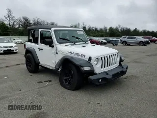 2018 Jeep Wrangler Sport z VIN 1C4GJXAG6JW168823, wystawiony jako Copart lot #64035115 z przebiegiem 90 387 mil mil oraz Szkoda całkowita • Salvage title. Historia ofert i sprzedaży dostępna na DreamBid. Obrazek 14.