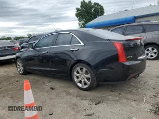 2013 Cadillac ATS with VIN 1G6AA5RX6D0139508, listed as a Copart auction lot 58381625 with 77,604 mi miles and Salvage title. Bid and sale history available at DreamBid. Image 2.
