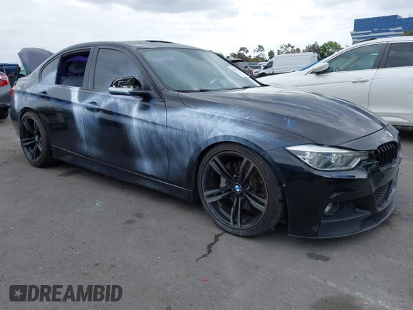 2017 BMW 3 Series 340i with VIN WBA8B3G57HNU35013, listed as a IAAI auction lot 42052820 with 98,113 mi miles and . Bid and sale history available at carsss.com. Image 6.