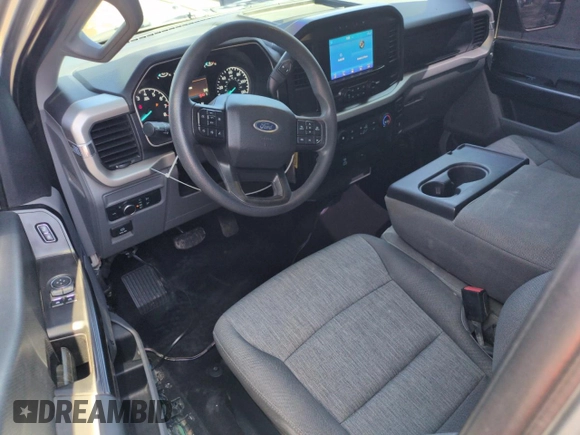 2021 Ford F-150 XL with VIN 1FTMF1C50MKD81601, listed as a Copart auction lot 49331765 with 65,702 mi miles and Salvage title. Bid and sale history available at DreamBid. Image 8.