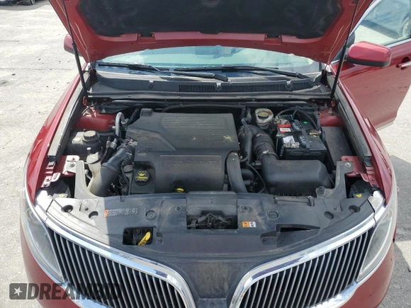 2013 Lincoln MKS EcoBoost with VIN 1LNHL9FT1DG609011, listed as a Copart auction lot 55793575 with Not provided miles and Salvage title. Bid and sale history available at DreamBid. Image 11.