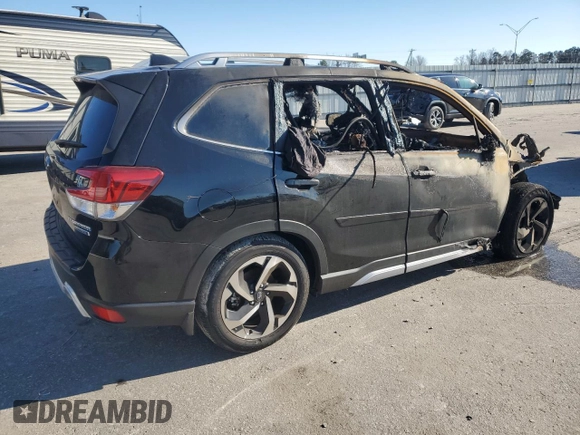 2023 Subaru Forester Touring with VIN JF2SKARC2PH514533, listed as a Copart auction lot 87157284 with 0 mi miles and Salvage Title. Bid and sale history available at carsss.com. Image 3.