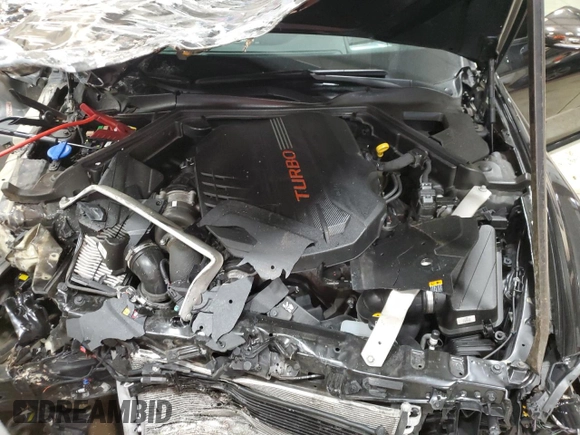 2018 Kia Stinger GT2 with VIN KNAE55LC3J6015694, listed as a Copart auction lot 51275075 with 43,999 mi miles and Salvage Title. Bid and sale history available at carsss.com. Image 13.
