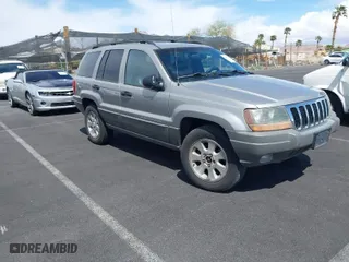 2001 Jeep Grand Cherokee Laredo with VIN 1J4GW48S81C708484, listed as a IAAI auction lot 41907414 with 1 mi miles. Bid and sale history available at carsss.com. Image 1.