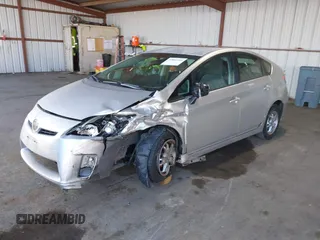 2010 Toyota Prius II with VIN JTDKN3DU5A1310245, listed as a IAAI auction lot 42003184 with 115,217 mi miles. Bid and sale history available at carsss.com. Image 6.
