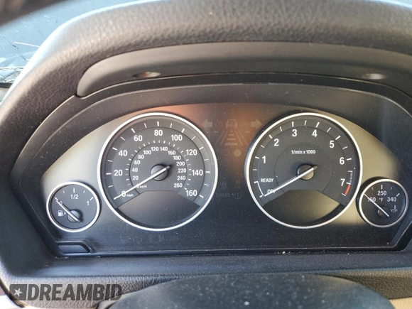 2013 BMW 3 Series 328i with VIN WBA3A5C57DF354970, listed as a Copart auction lot 52241315 with Not Provided miles and Salvage Title. Bid and sale history available at carsss.com. Image 9.