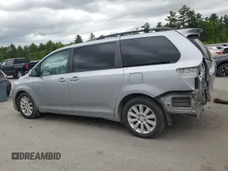 2011 Toyota Sienna XLE z VIN 5TDDK3DC1BS018203, wystawiony jako Copart lot #58807795 z przebiegiem 103 177 mil mil oraz Szkoda całkowita • Salvage title. Historia ofert i sprzedaży dostępna na DreamBid. Obrazek 2.