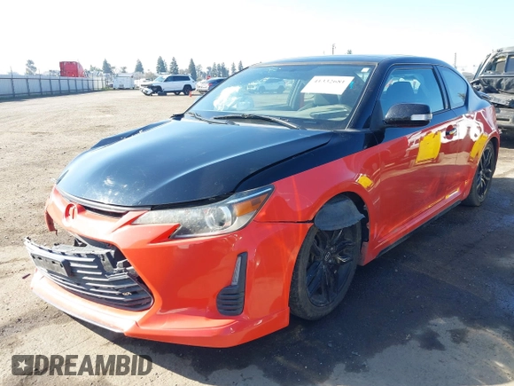 2015 Scion tC with VIN JTKJF5C71FJ006863, listed as a IAAI auction lot 41332681 with 91,559 mi miles. Bid and sale history available at carsss.com. Image 21.