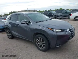 2015 Lexus NX 200t with VIN JTJBARBZ7F2006233, listed as a IAAI auction lot 41898572 with 73,038 mi miles. Bid and sale history available at carsss.com. Image 1.