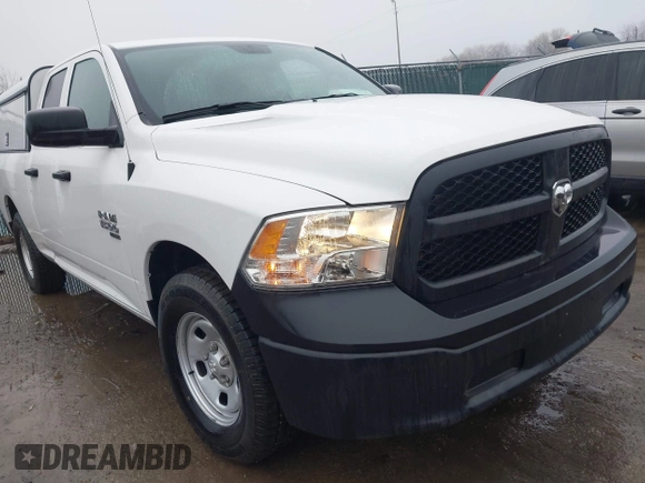 2023 Ram 1500 Tradesman with VIN 1C6RR6FGXPS535265, listed as a IAAI auction lot 41474268 with 10,989 mi miles and . Bid and sale history available at DreamBid. Image 1.