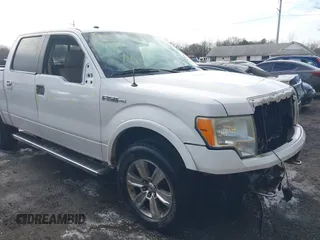 2010 Ford F-150 XL with VIN 1FTFW1EV4AFB50873, listed as a IAAI auction lot 41554001 with 187,415 mi miles. Bid and sale history available at carsss.com. Image 6.