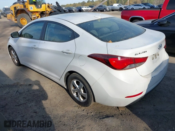 2014 Hyundai Elantra SE with VIN 5NPDH4AE6EH506342, listed as a IAAI auction lot 41913469 with 184,869 mi miles and . Bid and sale history available at DreamBid. Image 3.
