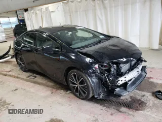 2023 Toyota Prius LE with VIN JTDADABU1P3001889, listed as a Copart auction lot 47177665 with 45,439 mi miles and Salvage Title. Bid and sale history available at DreamBid. Image 4.
