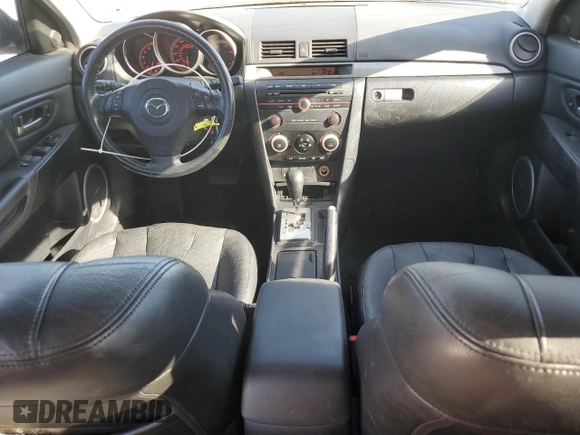2006 Mazda 3 s with VIN JM1BK324961541457, listed as a Copart auction lot 85346394 with 136,175 mi miles and Salvage Title. Bid and sale history available at DreamBid. Image 8.