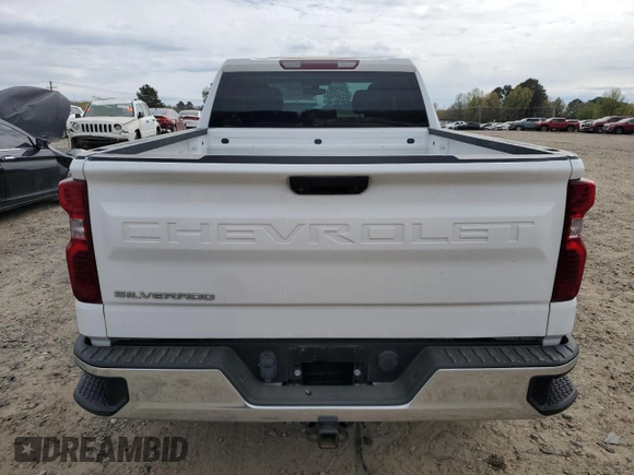 2019 Chevrolet Silverado 1500 Work Truck with VIN 1GCRYAEH3KZ277969, listed as a Copart auction lot 50386125 with 70,657 mi miles and Salvage Title. Bid and sale history available at DreamBid. Image 6.