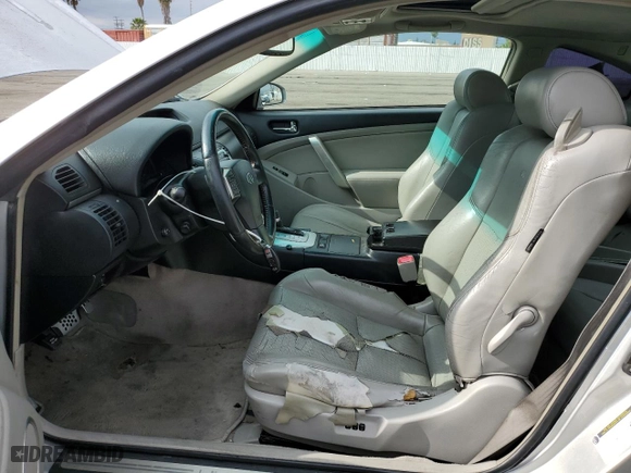 2006 Infiniti G35 Coupe with VIN JNKCV54E36M709703, listed as a Copart auction lot 53995365 with 232,817 mi miles and Non Repairable. Bid and sale history available at carsss.com. Image 7.