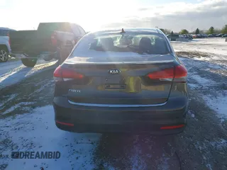 2017 Kia Forte LX with VIN 3KPFK4A71HE138687, listed as a IAAI auction lot 41042425 with 21,228 mi miles. Bid and sale history available at carsss.com. Image 16.