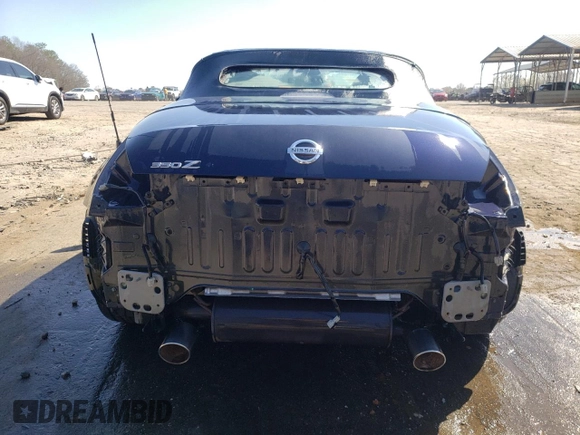 2008 Nissan 350Z Enthusiast with VIN JN1BZ36A98M851592, listed as a Copart auction lot 81603844 with 62,014 mi miles and Salvage Title. Bid and sale history available at DreamBid. Image 6.