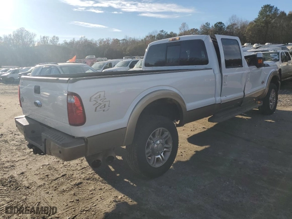 2013 Ford Super Duty F-350 SRW Platinum with VIN 1FT8W3BT7DEB68902, listed as a Copart auction lot 79113264 with NaN miles and Salvage Title. Bid and sale history available at carsss.com. Image 3.